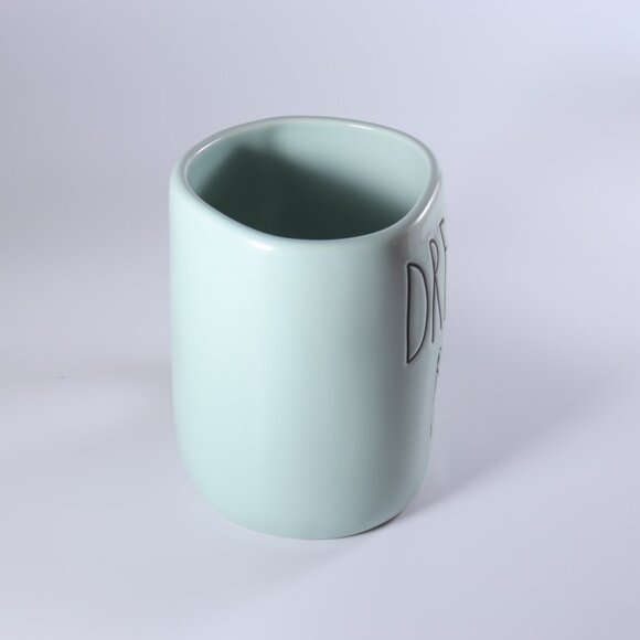 Rae Dunn Artisan Collection by Magenta Dream Big Mint Green Coffee Mug Oversized - Picture 3 of 6